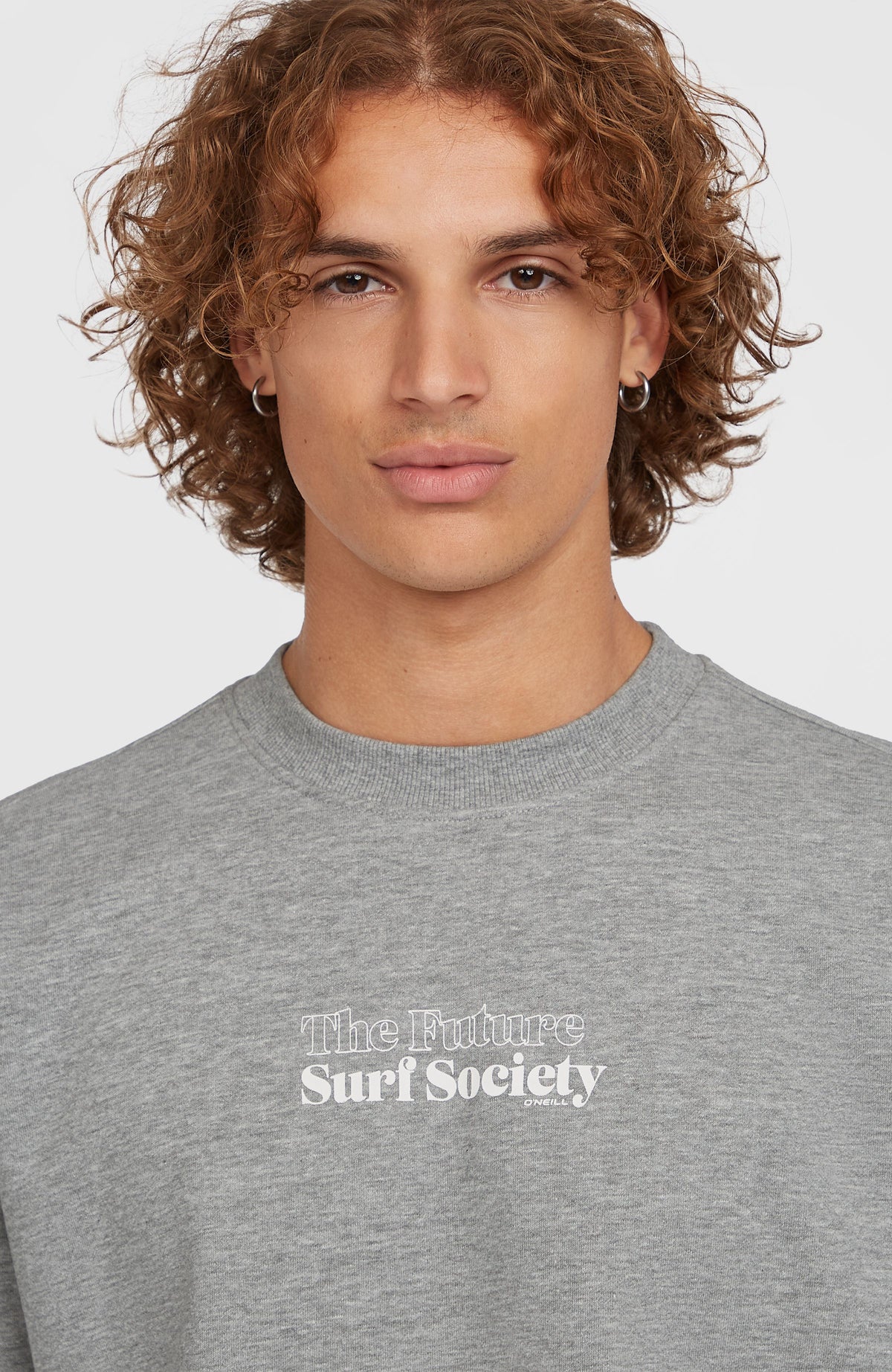Sweatshirt Future Surf Crew | Silver Melee