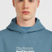 Sweat à capuche Future Surf Society | Mozart Blue