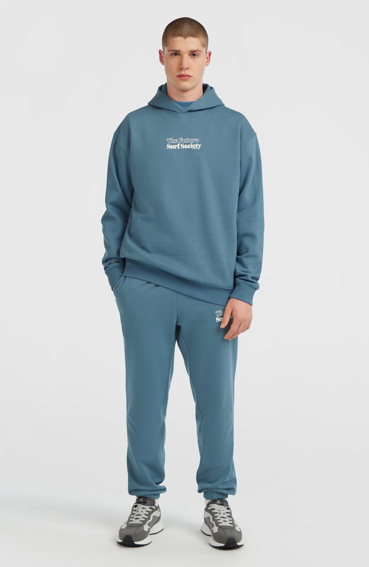 Sweat à capuche Future Surf Society | Mozart Blue