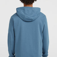 Sweat à capuche et zip intégral Small Logo | Mozart Blue