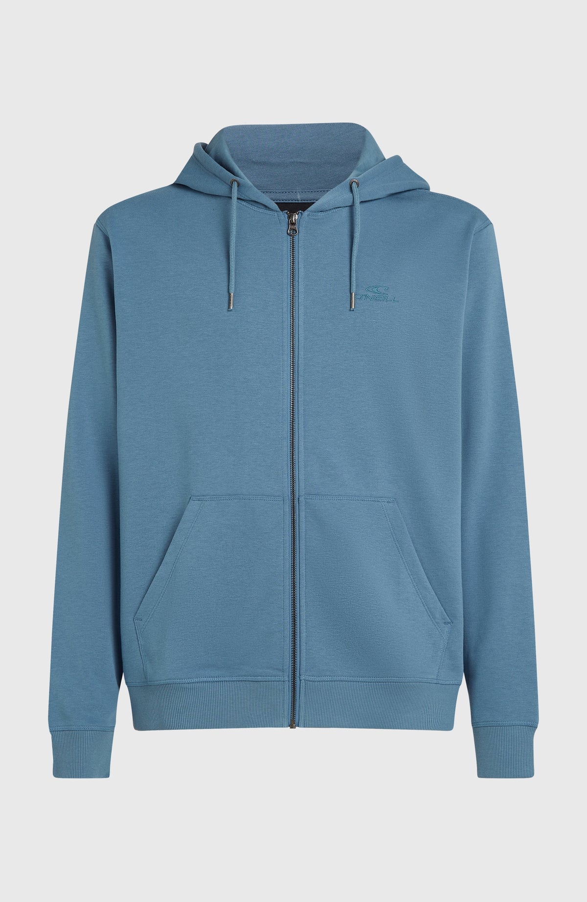 Sweat à capuche et zip intégral Small Logo | Mozart Blue