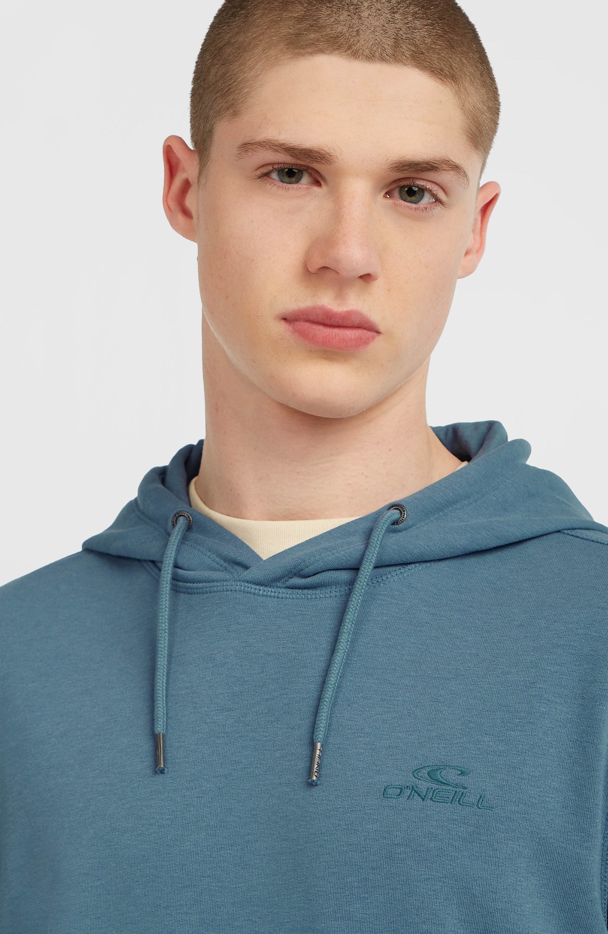 Sweat à capuche Small Logo | Mozart Blue