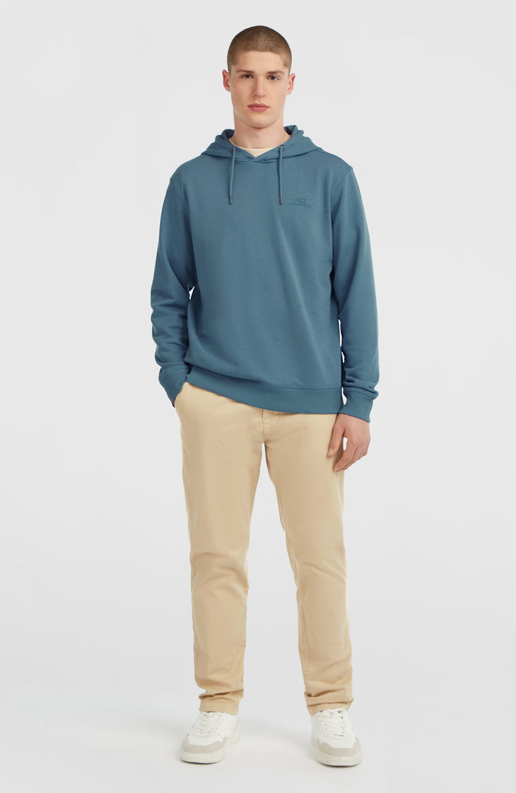 Sweat à capuche Small Logo | Mozart Blue