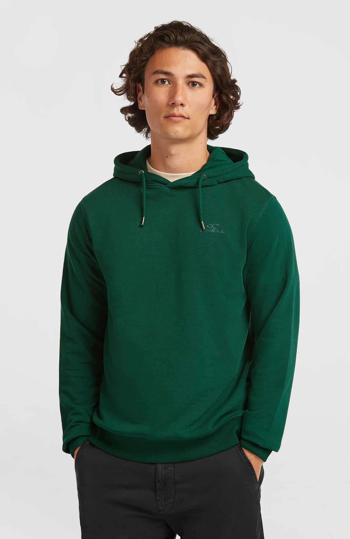 Sweat à capuche Small Logo | Emerald Envy