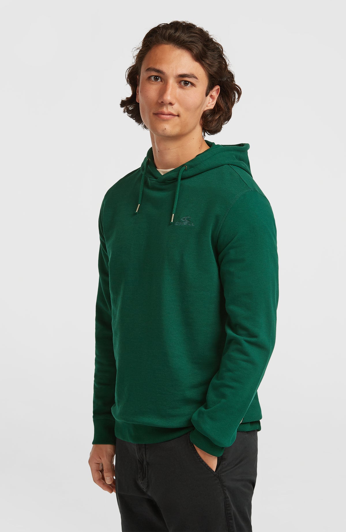 Sweat à capuche Small Logo | Emerald Envy