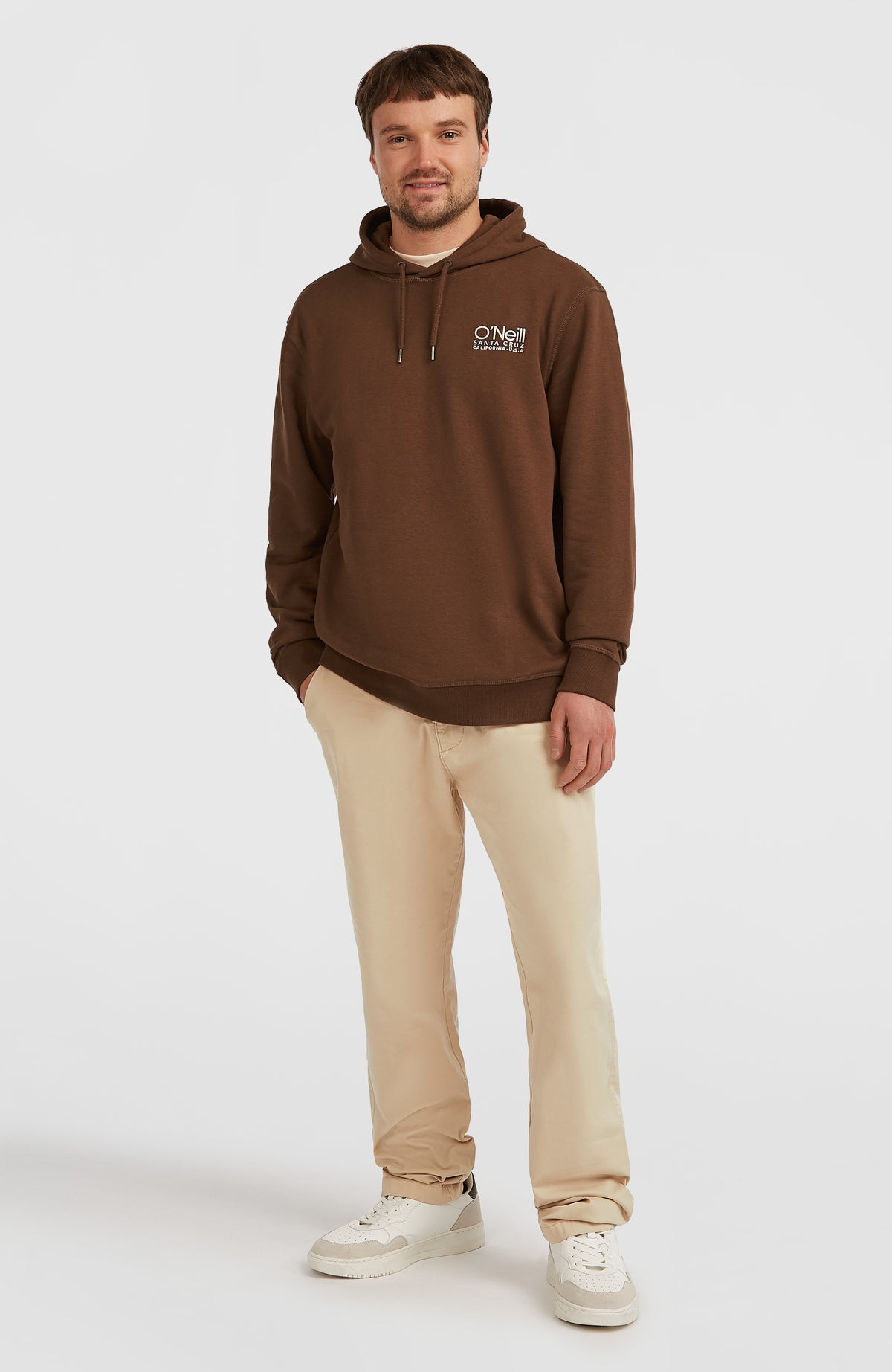 Sweat à capuche Original Cali Logo | Hazel Spice