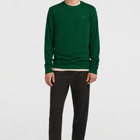 Sweatshirt à col rond Small Logo | Emerald Envy