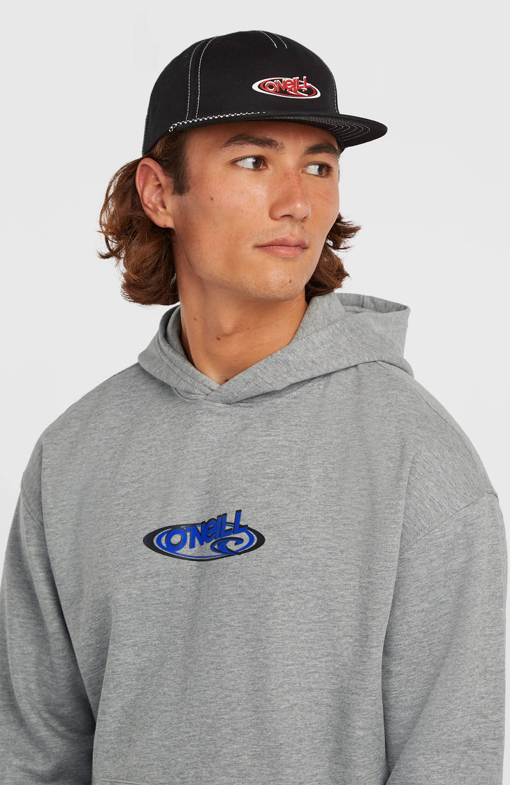 Sweat à capuche Essentials 90s Logo | Silver Melee