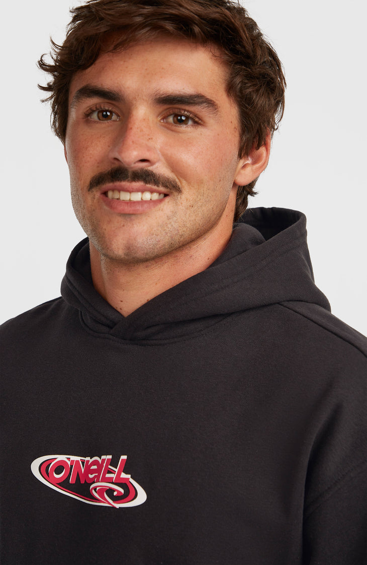 Sweat à capuche Essentials 90s Logo | Black Out