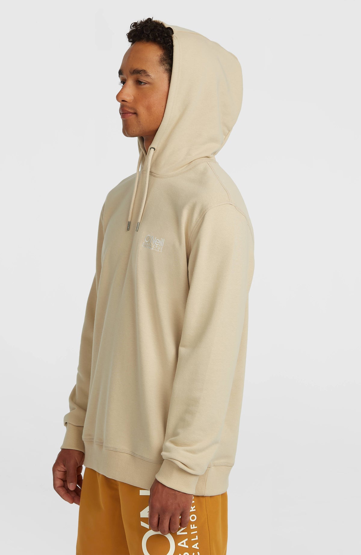 Sweat à capuche Original Cali Logo | Cocoa Sand