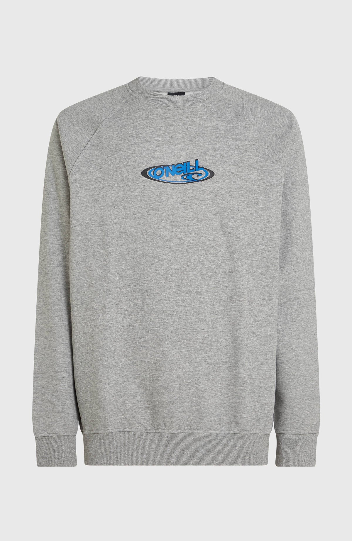Sweatshirt à col rond Essentials 90s Logo | Silver Melee