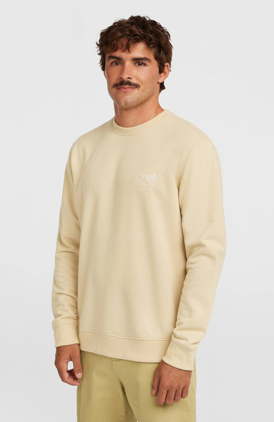 Sweatshirt à col rond Original Cali Logo | Cocoa Sand