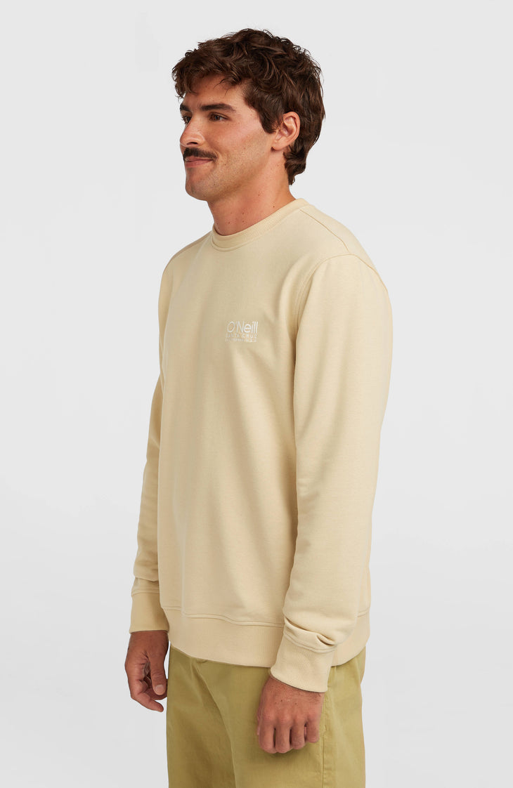 Sweatshirt à col rond Original Cali Logo | Cocoa Sand