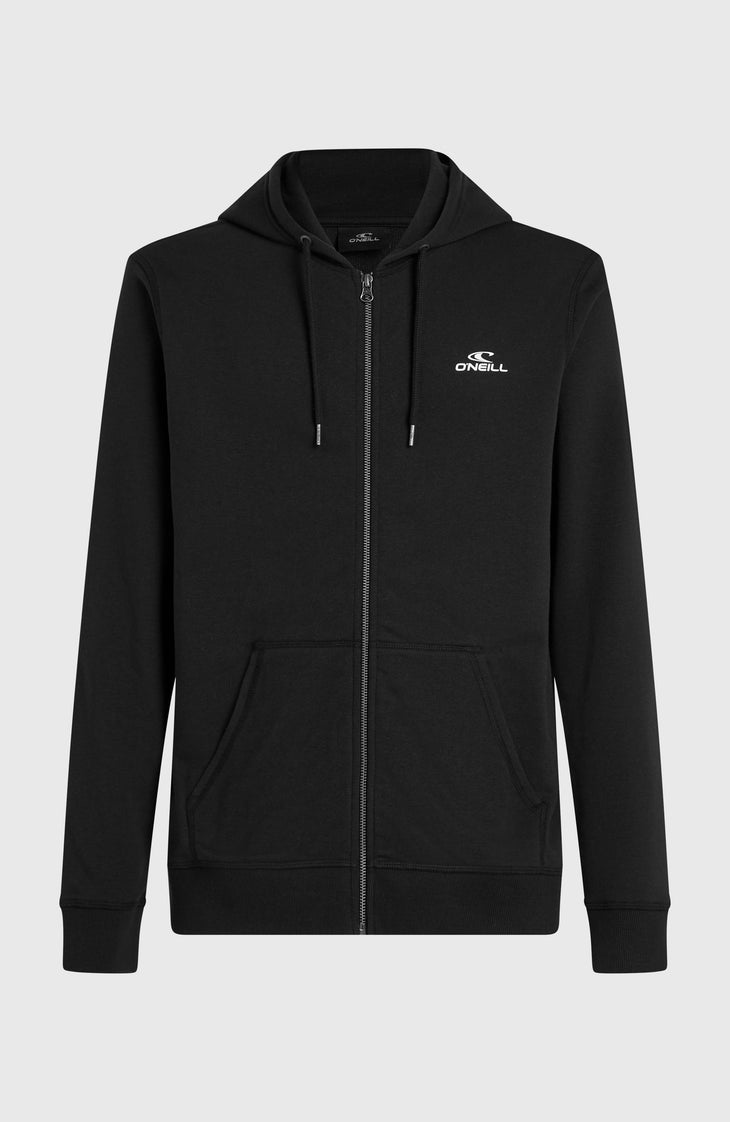 Sweat à capuche et zip intégral Small Logo | Black Out