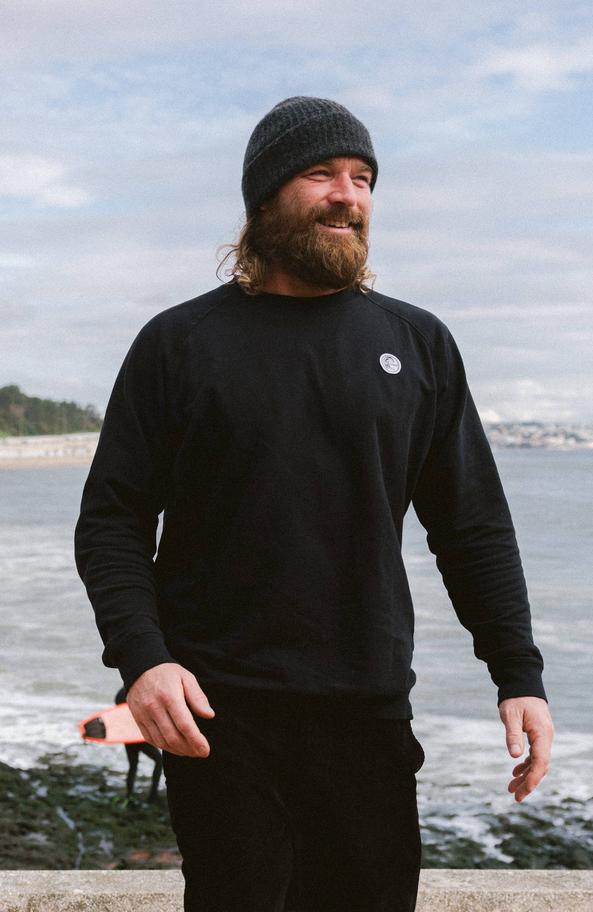 Sweatshirt à col rond O'Riginals Badge Crew | Black Out