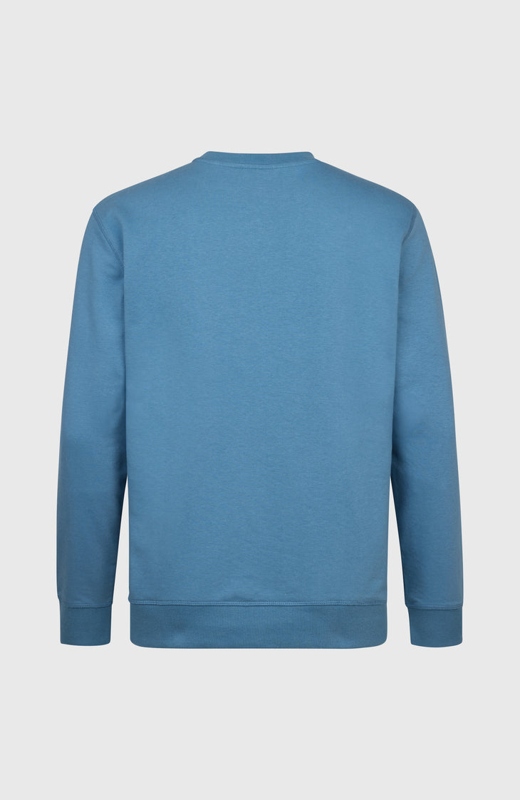 Pull O'Riginals Chest Print Crew | Copen Blue