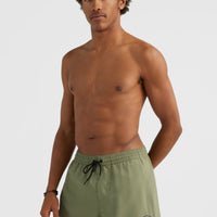 Short de bain Cali State 15 | Deep Lichen Green