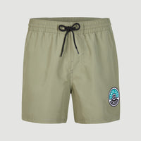 Short de bain Cali State 15 | Deep Lichen Green