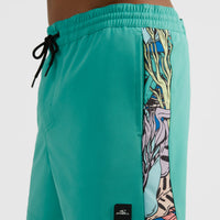 Short de bain Coast Ocean 15'' | Sea Green