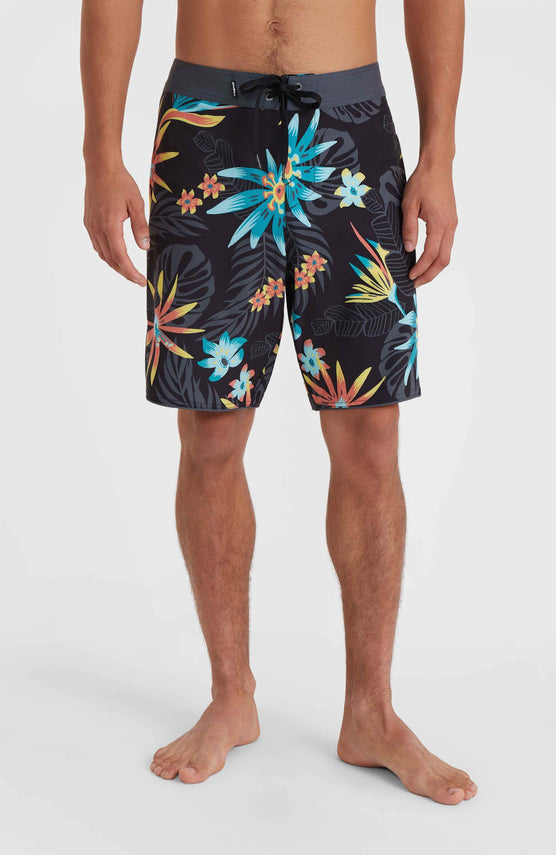 Boardshort Hyperfreak Mysto Scallop 19 | Black Mysto Scallop