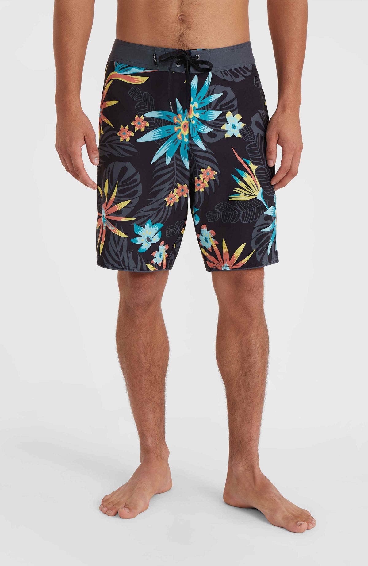 Boardshort Hyperfreak Mysto Scallop 19 | Black Mysto Scallop