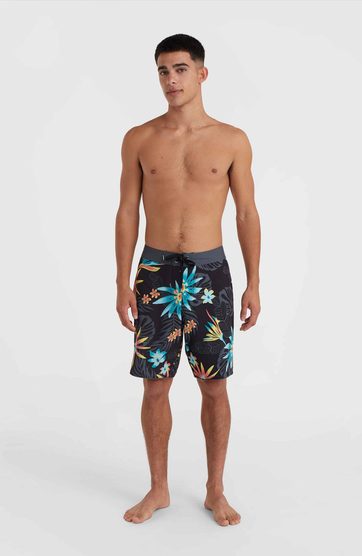 Boardshort Hyperfreak Mysto Scallop 19 | Black Mysto Scallop