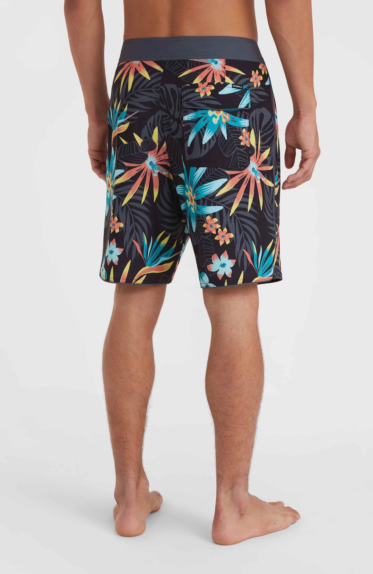 Boardshort Hyperfreak Mysto Scallop 19 | Black Mysto Scallop