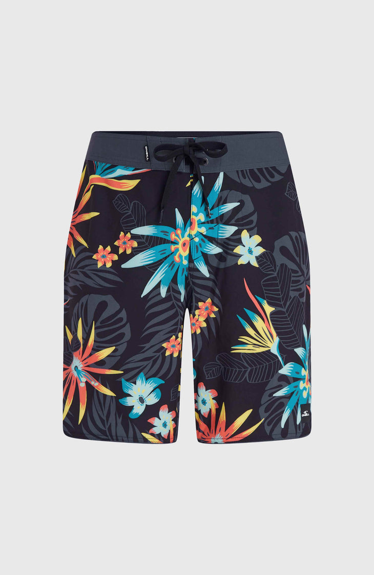 Boardshort Hyperfreak Mysto Scallop 19 | Black Mysto Scallop