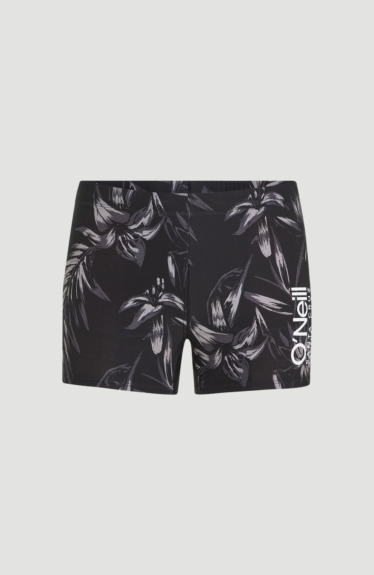 Maillot boxer Cali Floral | Black Tonal Tropican