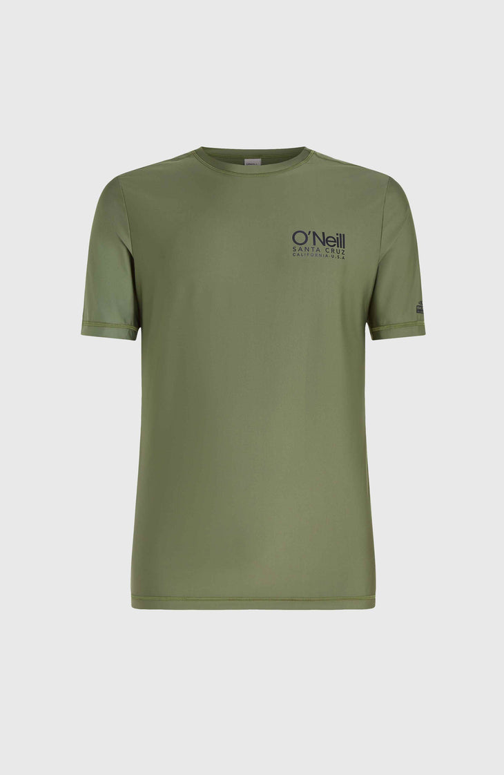 Lycra à manches courtes Essentials | Deep Lichen Green