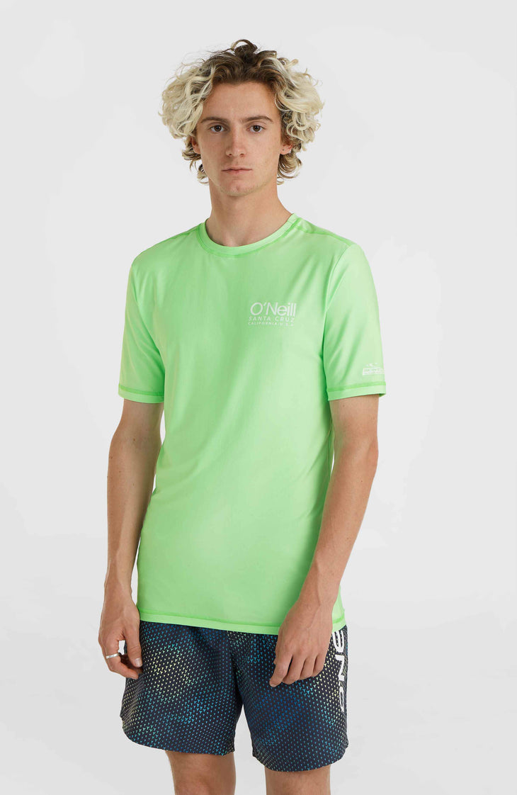 Lycra à manches courtes Essentials | Neon Green