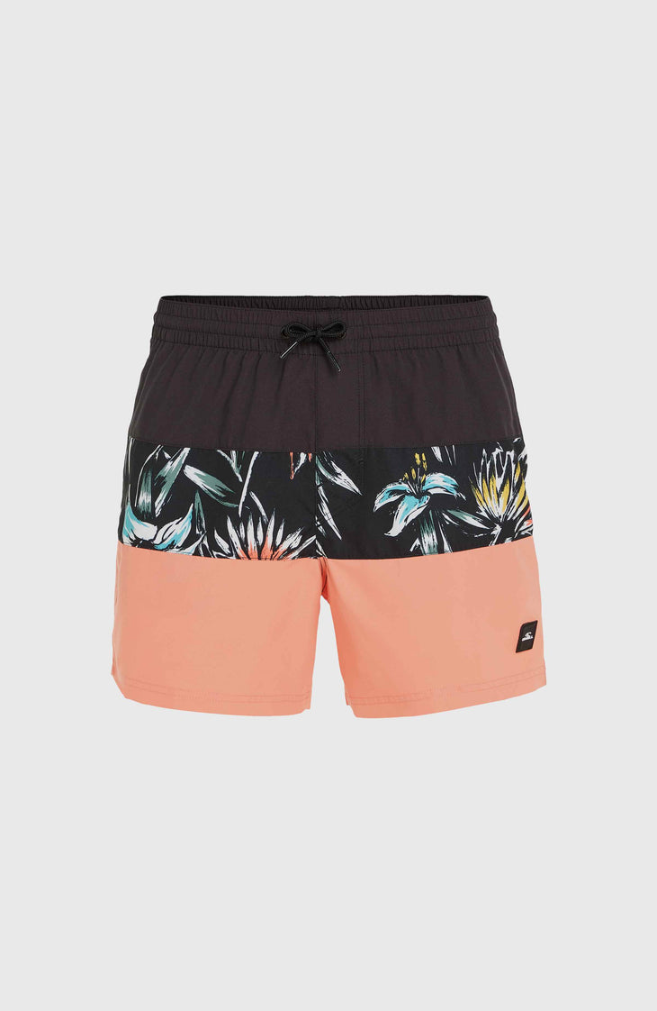 Short de bain Mix and Match Cali Block 15'' | Black Tropicana