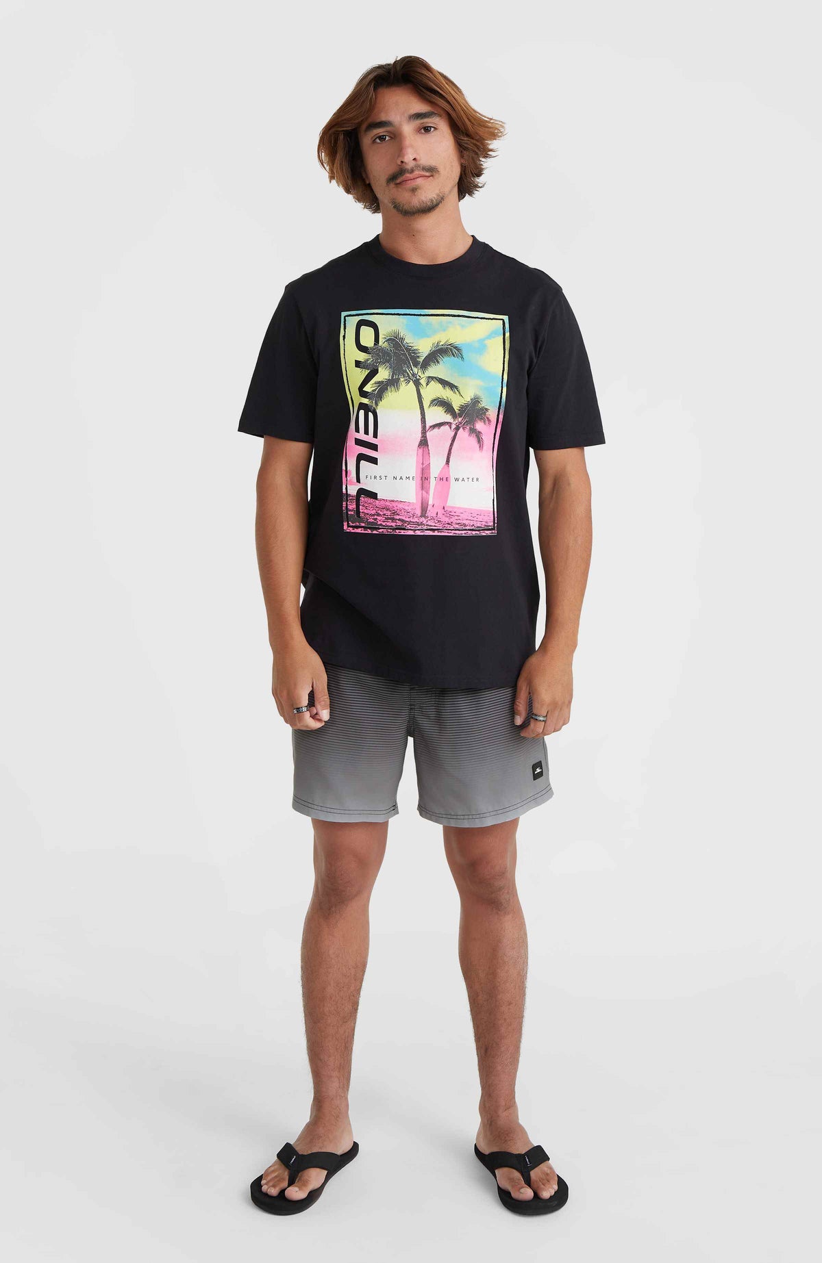 Short de bain Jack O'Neill Cali Gradient 15'' | Black Simple Gradient B Panel