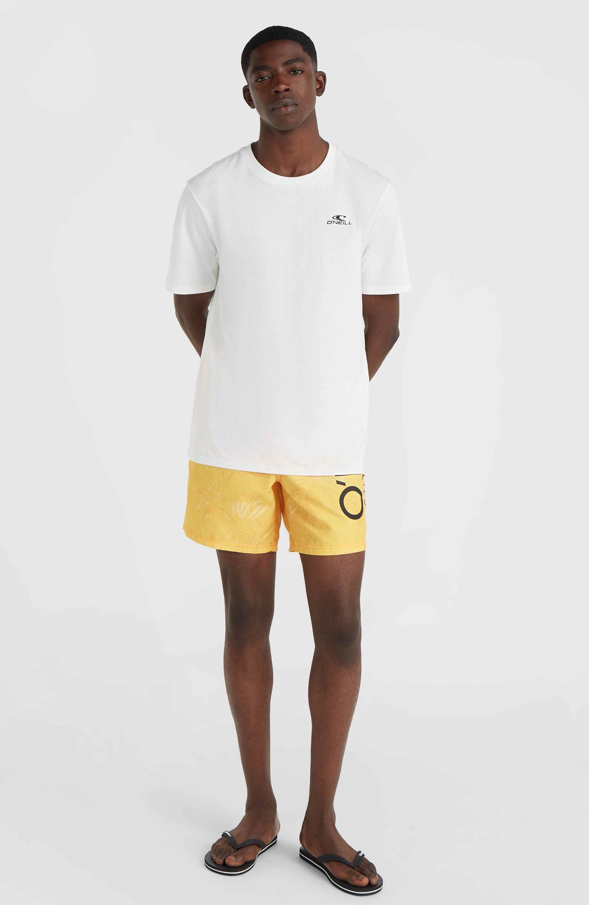 Short de bain Mix and Match Cali 16'' | Yellow Tonal Tropicana