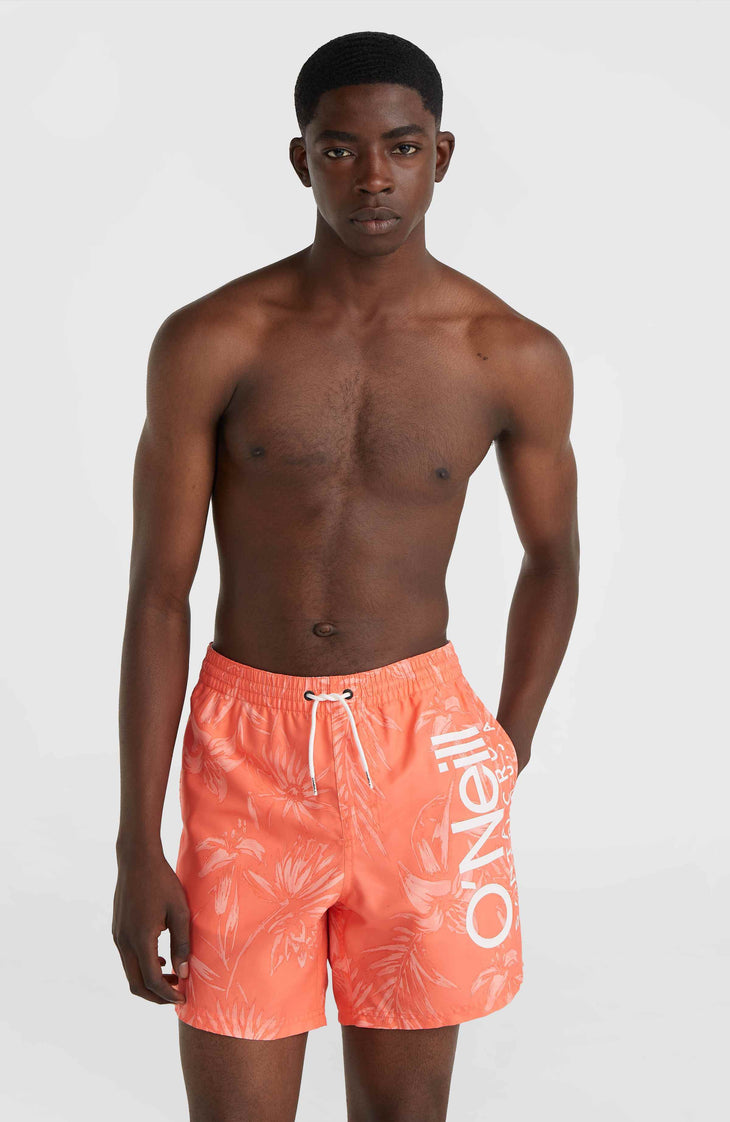 Short de bain Mix and Match Cali 16'' | Living Coral Tonal Tropicana