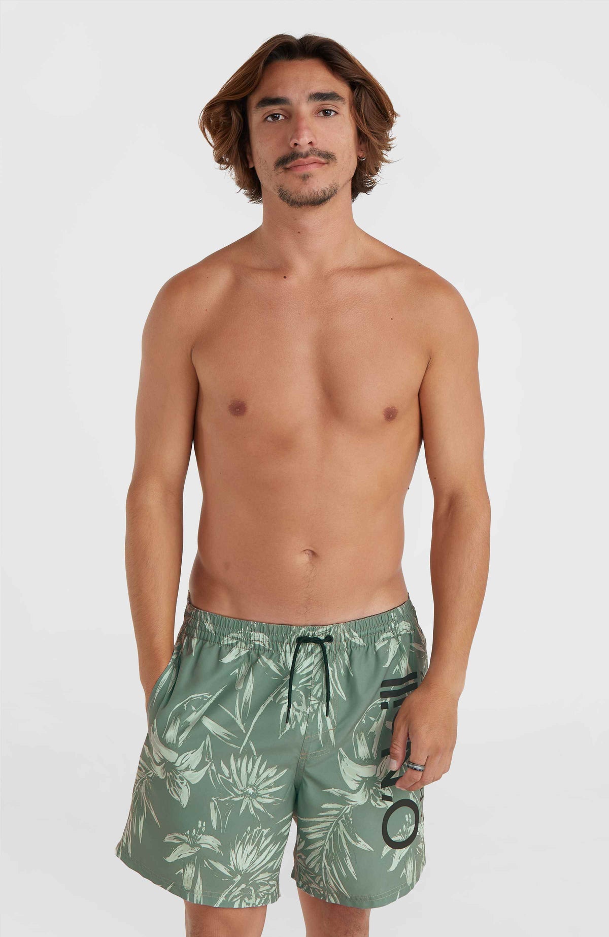 Short de bain Mix and Match Cali 16'' | Green Tonal Tropicana