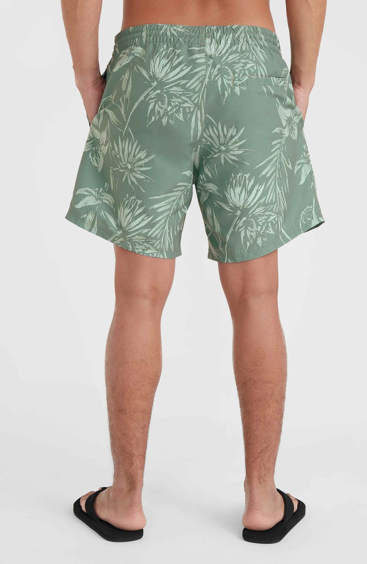 Short de bain Mix and Match Cali 16'' | Green Tonal Tropicana