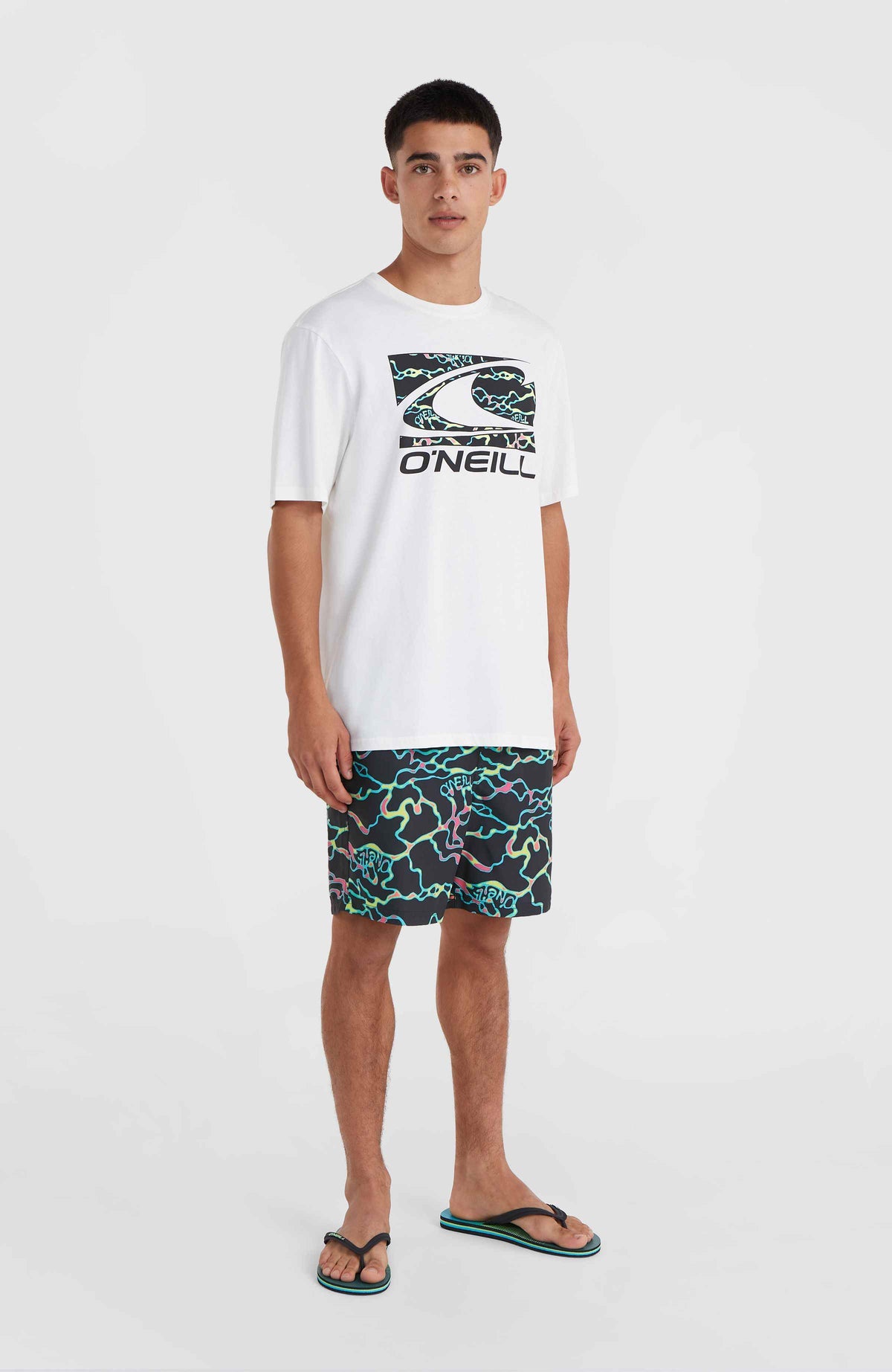 Short de bain Jack O'Neill Cali Crazy 16 | Black Ocean View