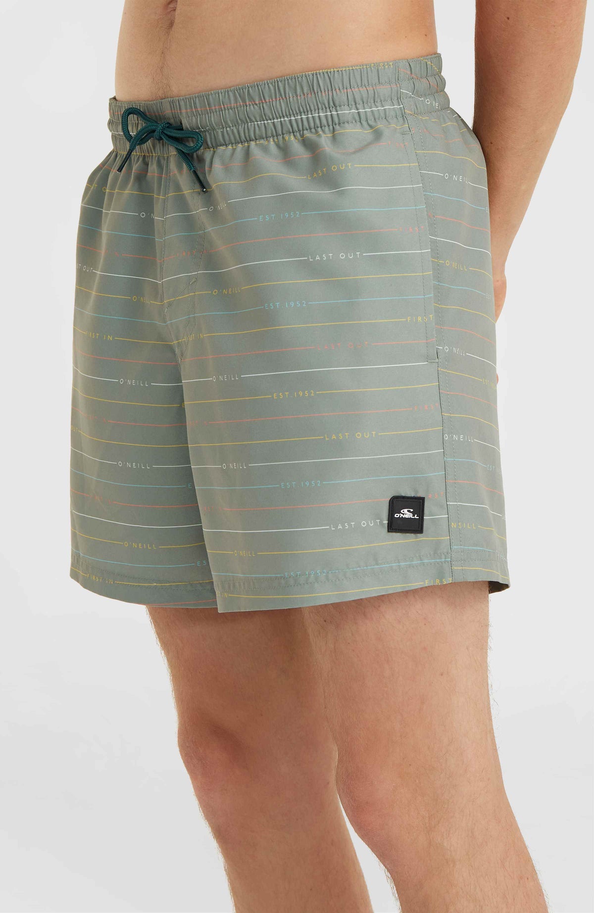 Short de bain Jack O'Neill Cali First 15 | Green First Name Stripe