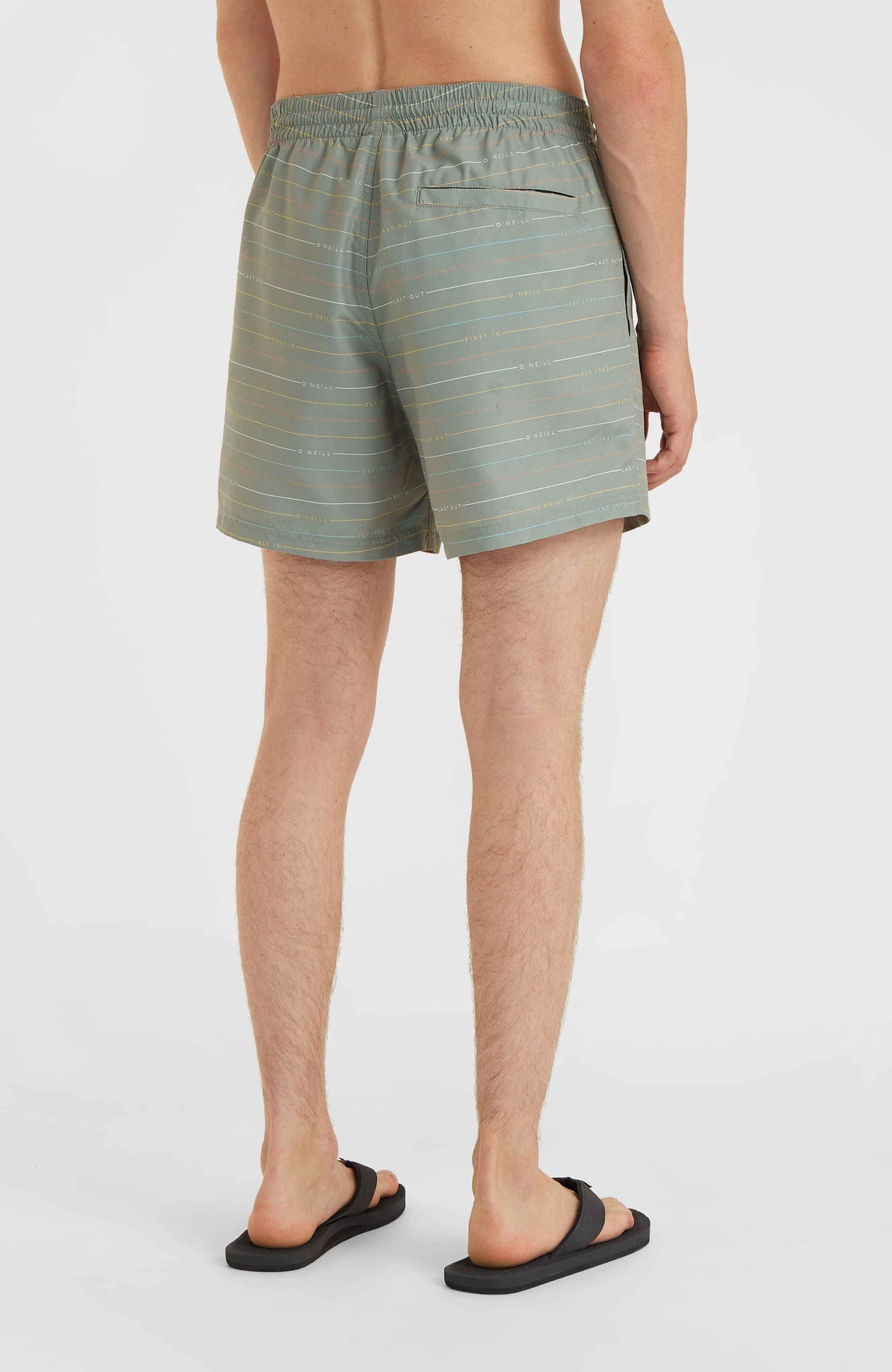 Short de bain Jack O'Neill Cali First 15 | Green First Name Stripe