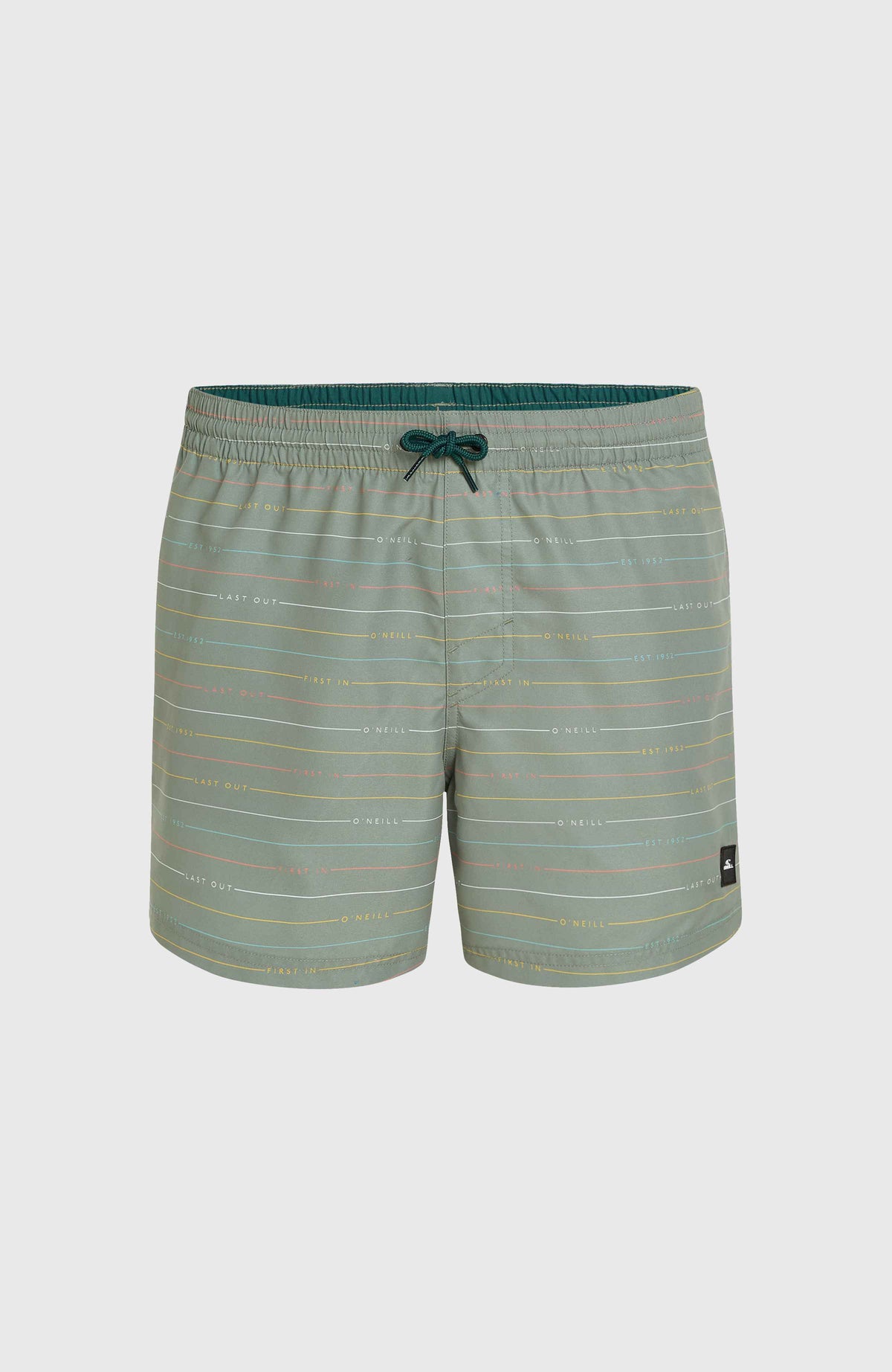 Short de bain Jack O'Neill Cali First 15 | Green First Name Stripe