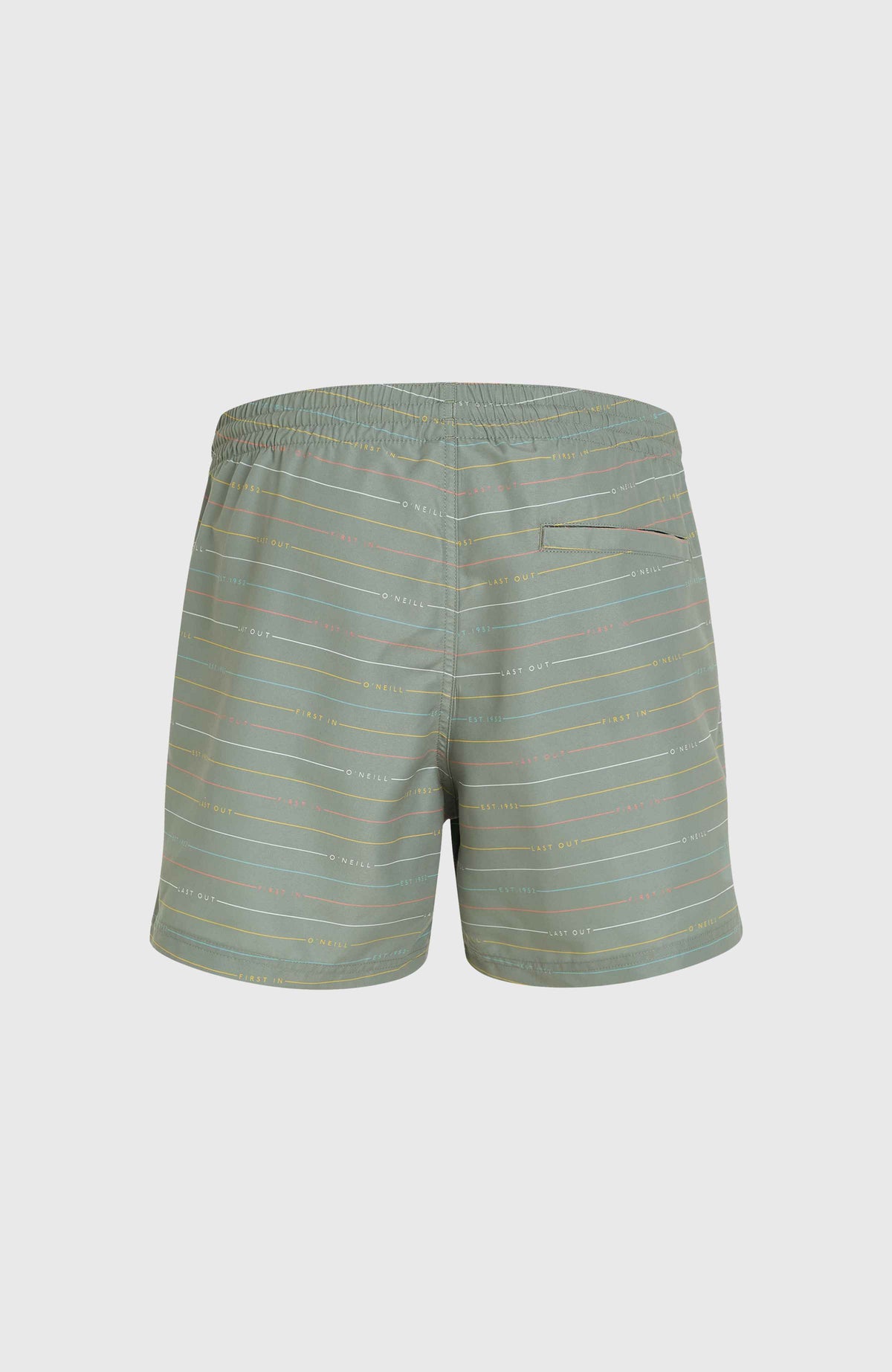Short de bain Jack O'Neill Cali First 15 | Green First Name Stripe