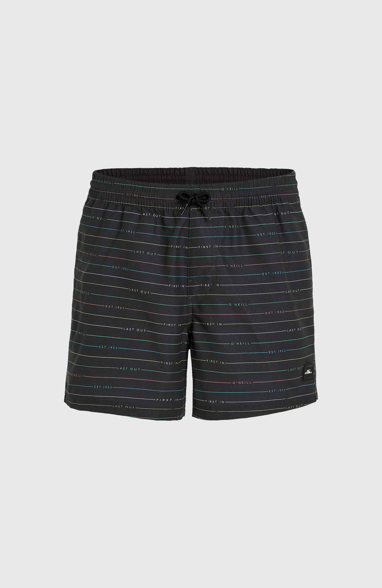 Short de bain Jack O'Neill Cali First 15 | Black First Name Stripe