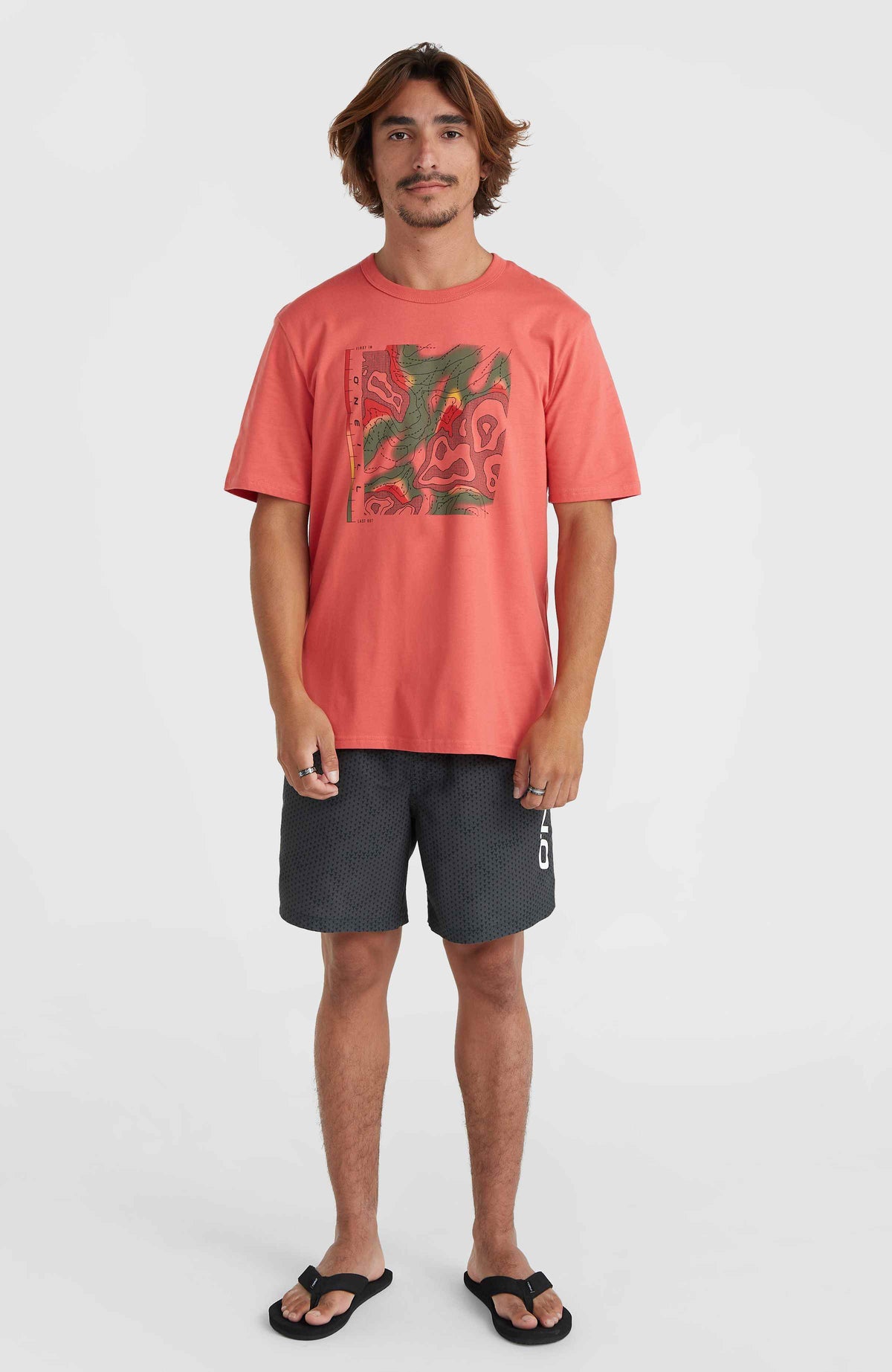 Short de bain Cali 16'' | Black IC Things Dark