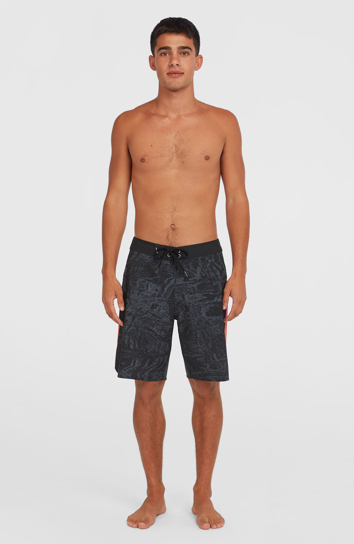 Boardshort Hyperfreak Tech Panel 19 | Black Pink/Orange Panel