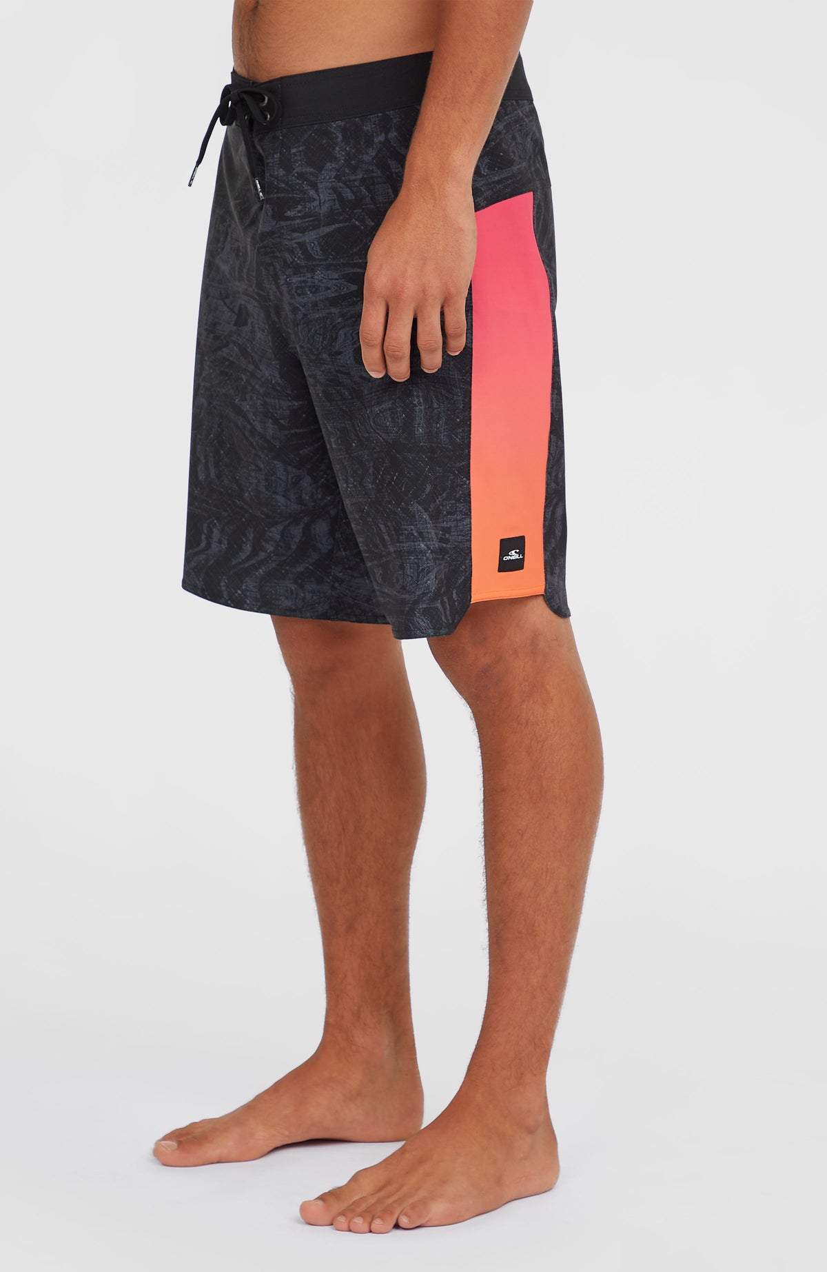 Boardshort Hyperfreak Tech Panel 19 | Black Pink/Orange Panel