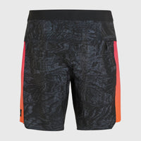 Boardshort Hyperfreak Tech Panel 19 | Black Pink/Orange Panel