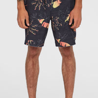 Boardshort Hyperfreak Mysto Scallop 19 | Black Mysto Scallop