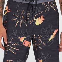 Boardshort Hyperfreak Mysto Scallop 19 | Black Mysto Scallop