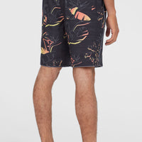 Boardshort Hyperfreak Mysto Scallop 19 | Black Mysto Scallop